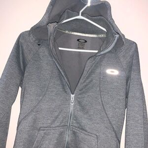 Oakley - Zip Up Collared And Hooded Sweater